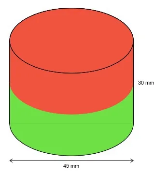 45*30 1 шт. 45 мм x 30 диск мощный магнит ремесло неодимовые Редкоземельные Постоянные