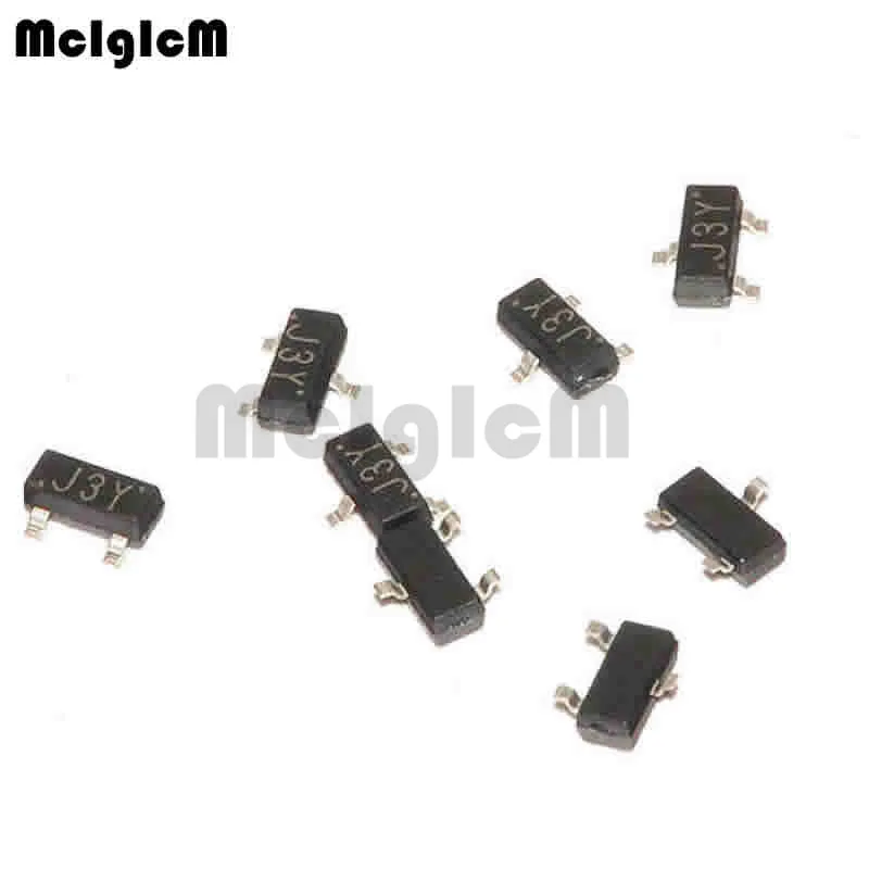 MCIGICM S8050 SOT-23 3000 шт 8050 sot-23 smd низкое напряжение, высокий ток маленького сигнала биполярный транзистор
