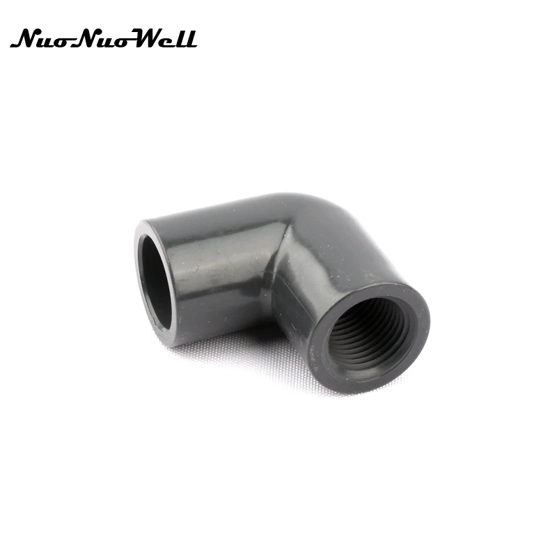 1 шт. NuoNuoWell PVC ANSI 1/2 &quotрезьба 90 градусов колено трубы соединитель шланг адаптер