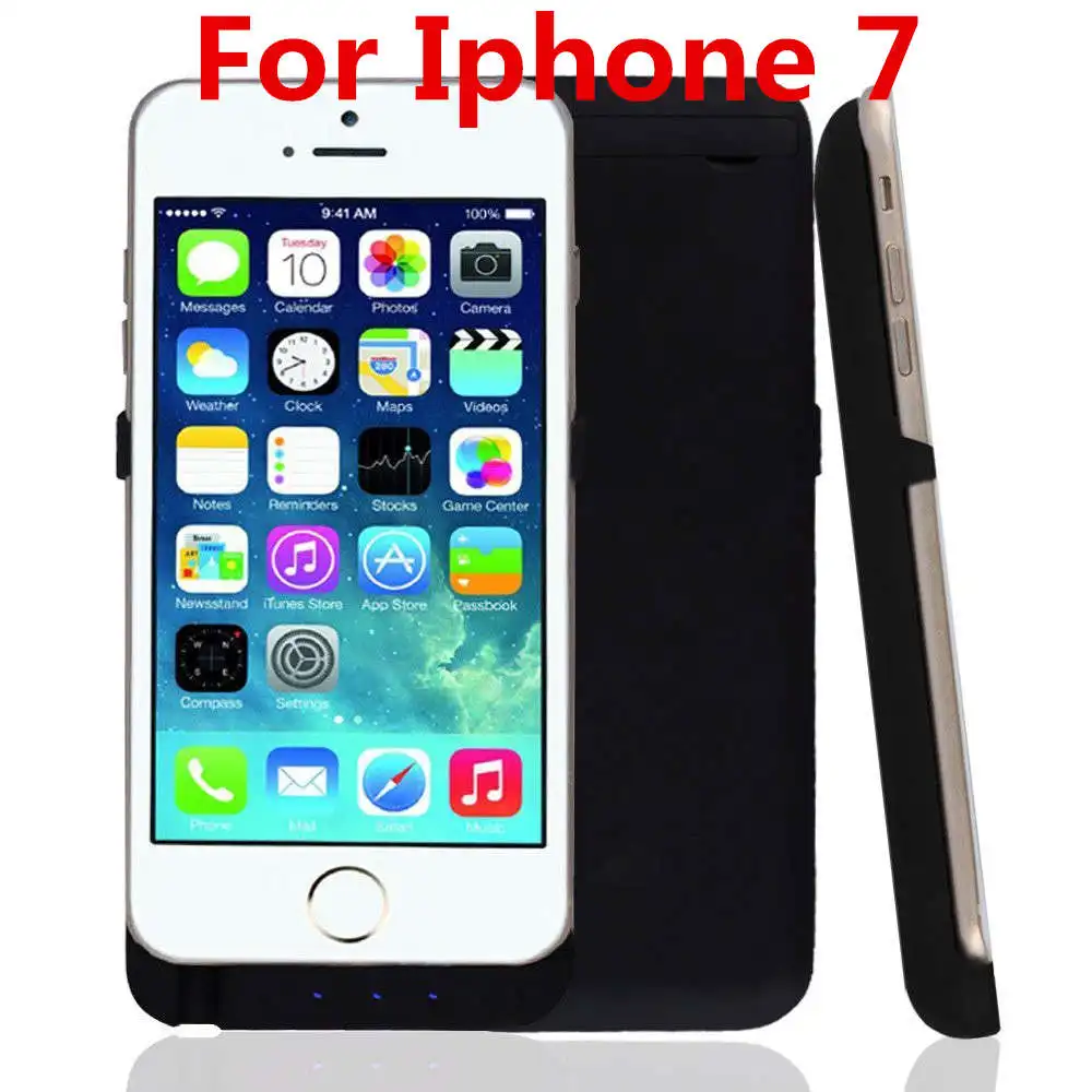 Для Apple iphone 7, iphone 7 plus, чехол с аккумулятором, 10000 мА/ч, зарядное устройство, чехол, умный внешний для iphone 7, 7 plus, чехол с аккумулятором - Цвет: for iphone 7