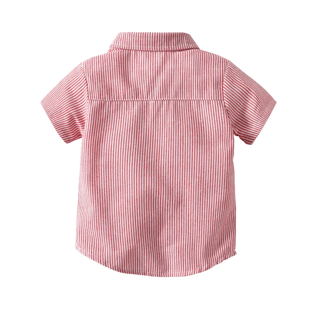 SAGACE Baby Boy Gentleman Outfit 3pcs Sets Bow Tie T-Shirt Tops+Shorts Overalls Outfits Clothes |