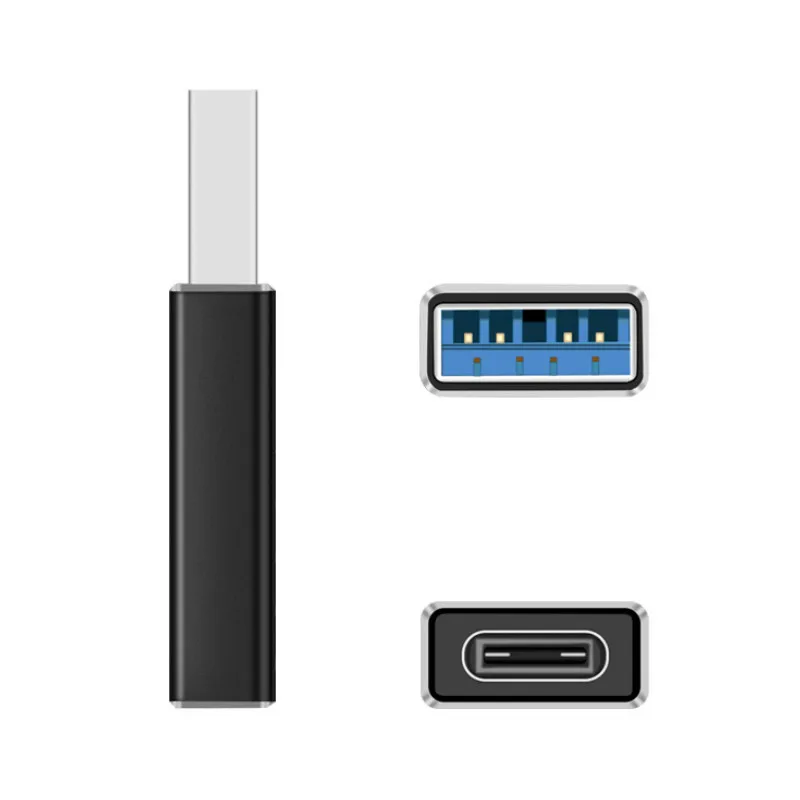 Адаптер USB C к USB 3,0 папа Макс 10 Гбит/с usb type C Female 3,1 Gen 2 к USB конвертер быстрое зарядное устройство и кабель для передачи данных, зарядное устройство