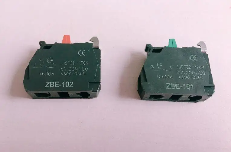 10 шт. TELEMECANIQUE ZBE 101 без 102 NC Контактный блок Заменяет TELE 10A 400V|tele|tele 2 |