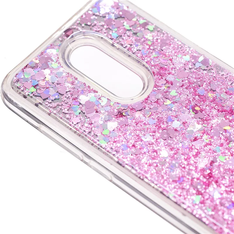 For Fundas Xiaomi Redmi 5 Plus Case Cover 5Plus Glitter Dynamic Liquid TPU Xiaome Xiami Silicone |