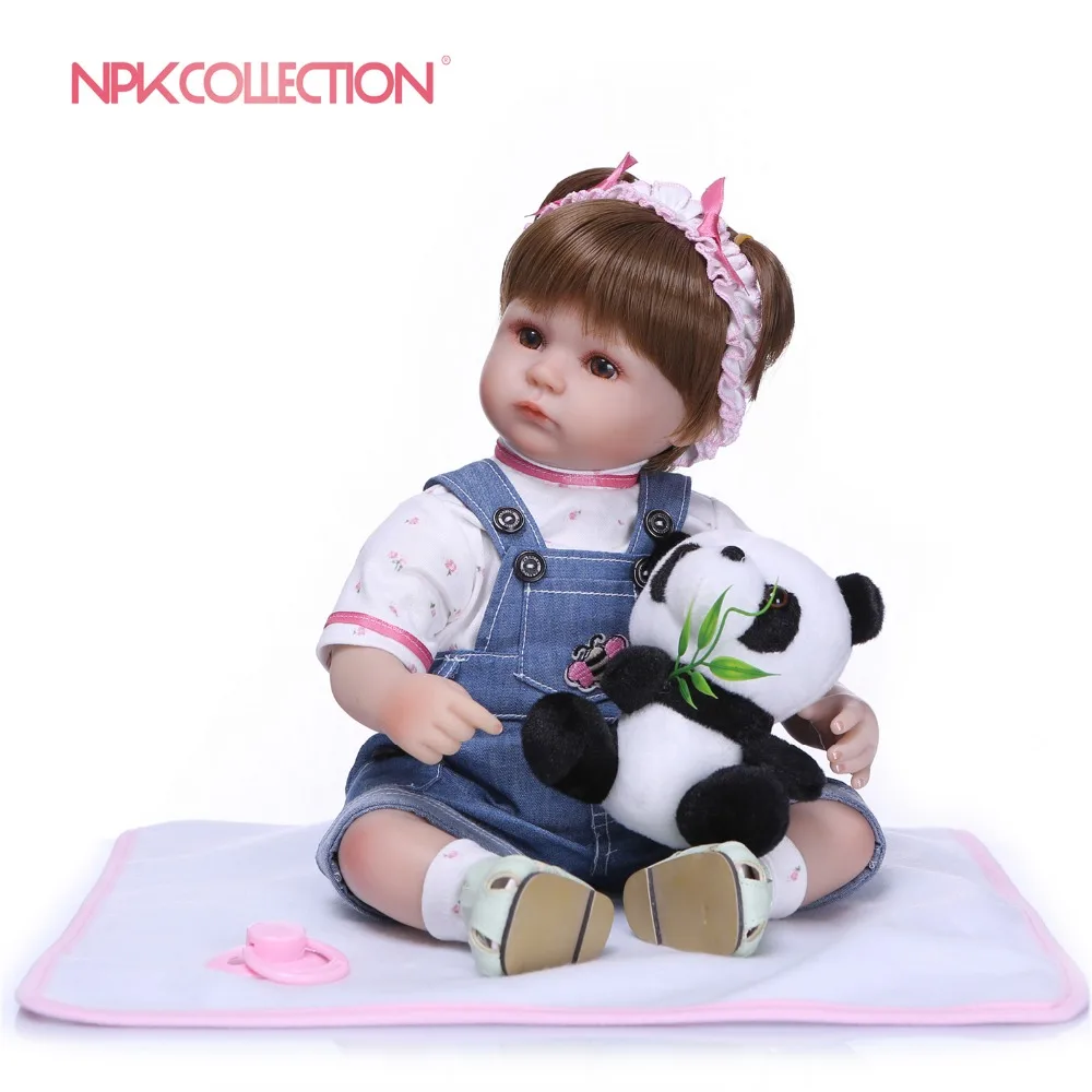 Кукла реборн NPKCOLLECTION силиконовая Реалистичная 40 см | Игрушки и хобби