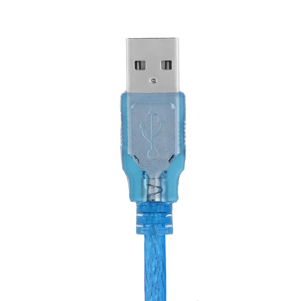 Новое поступление синий супер скорость USB 2,0 Тип A штекер мини B 5 Pin Мужской адаптер кабель высокоскоростной передачи данных разъем