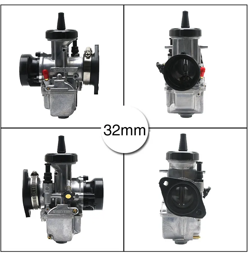 ZS MOTOS универсальный KSR 28/30/32/34 карбюратор KSR 28 мм 30 мм 32 мм 34 мм Carbs Evolution Kit EVO Carb для HONDA YAMAHA KTM