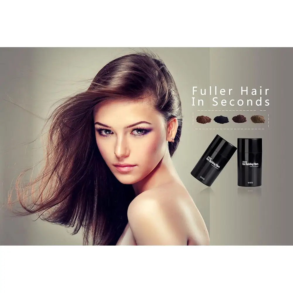 Пушистая тонкая пудра для волос увеличивает объем волокно роста растение против