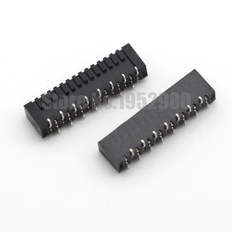 50PCS 1.0mm Pitch FFC/FFC Connector Dual Contact SMT Vertical Type Black 4 5 6 7 8 10 12 14 16 18 20 22 26 28 30 31 35 Pin | Обустройство