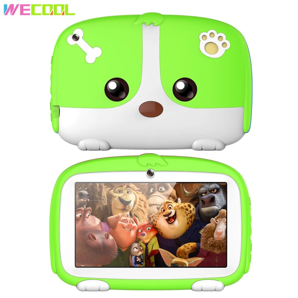 Wecool K7 детский планшетный ПК 7 дюймов андроид 5.1 Обучение детей PAD четырёхъядерный 8
