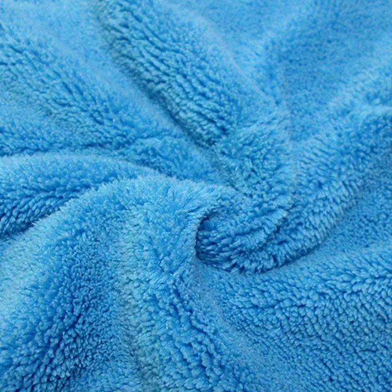 

Multi-purpose Microfiber Car Cleaning Cloths 400gsm Tow Different Sides for Cleaning Polishing