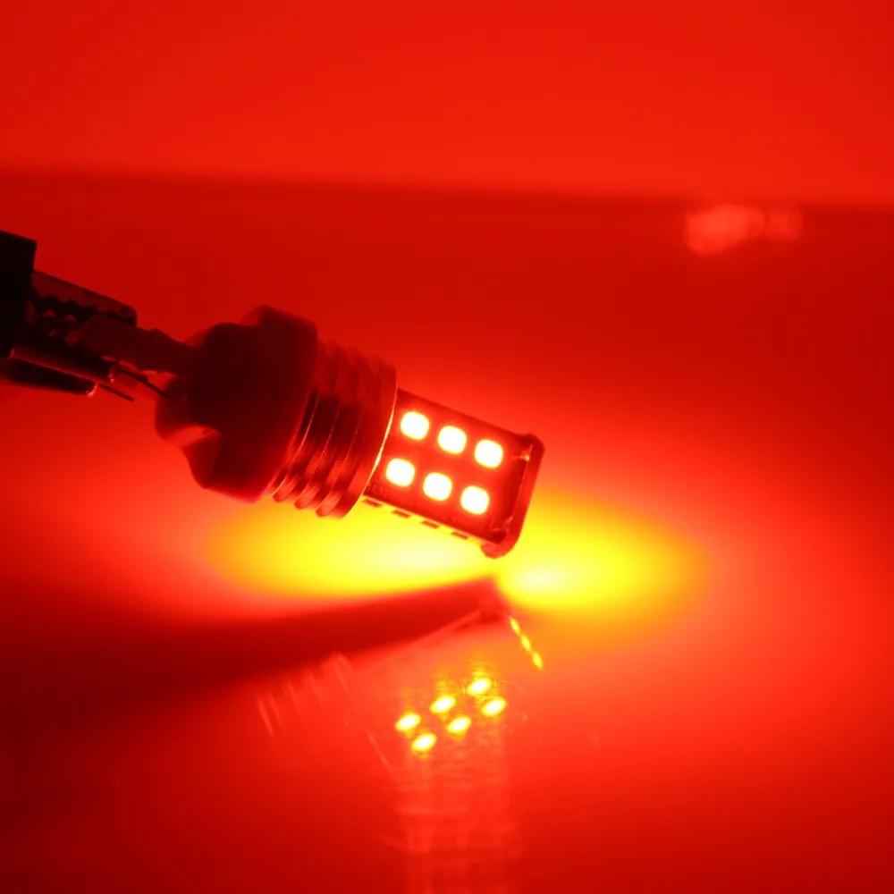 AUTOUTLET 2 шт. SMD 2835 T20 Светодиодные лампочки 7440 7443 15 светодиодов индикатор указатель