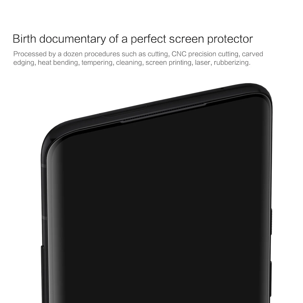 Для OnePlus 7T Pro закаленное стекло OnePlus 7 Pro Защитное стекло NILLKIN 3D изогнутое CP+ Max полное покрытие защитное стекло