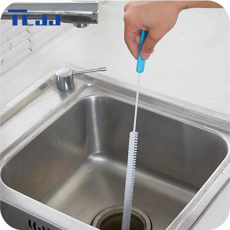 71 см Сгибаемая щетка для чистки канализации раковина ванна туалета очиститель