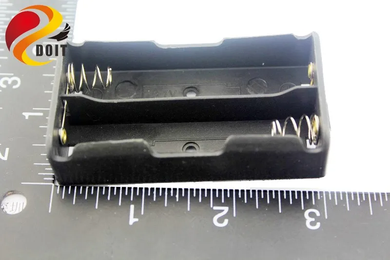 Пластиковый держатель для батарей 18650 контейнер хранения чехол 2x18650 деталь