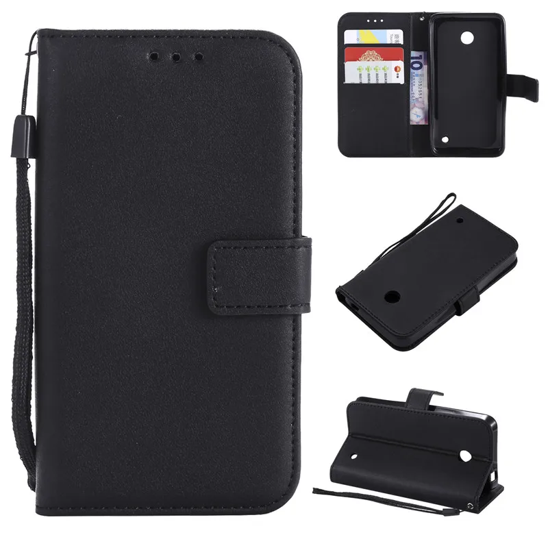 Роскошный кожаный чехол кошелек для телефона Nokia Lumia 630 DS Dual SIM RM 978 N630 3G 976 977 974 638 636