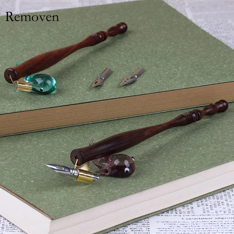 Английский ручка для каллиграфии комплект комиксов Copperplate Spencerian скрипт