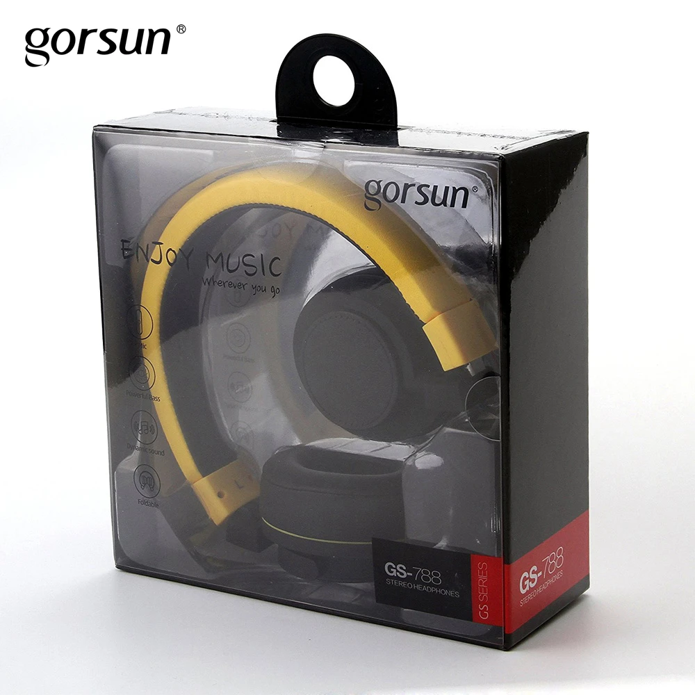 Gorsun GS788 мягкие наушники-вкладыши с микрофоном и регулятором громкости для смартфонов планшетов ПК Xiaomi Gaming Music