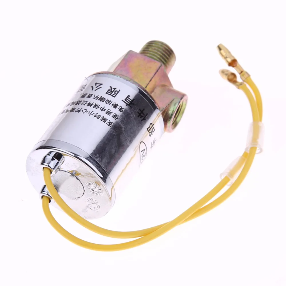 VODOOL 1/4 дюймов 12V металлический автомобиль поезд клаксон грузовика Электрический электромагнитный клапан пневматический бесчелночный рога пневматическая системы электромагнитный клапан