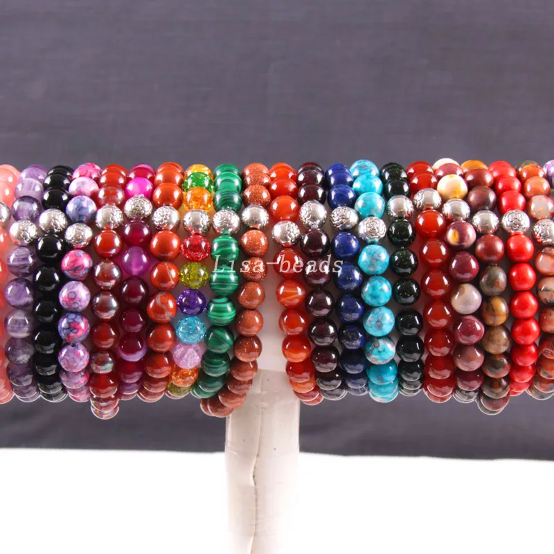 8 мм натуральный камень оникс Ляпис Сердолик Кристалл Малахитовый Гранат Круглый