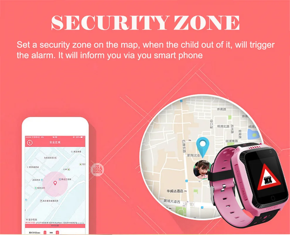 HOK дети сенсорный экран Смарт часы gps трекер с Sim Камера фонарик SOS вызова удаленного мониторы для детей Smartwatch русский