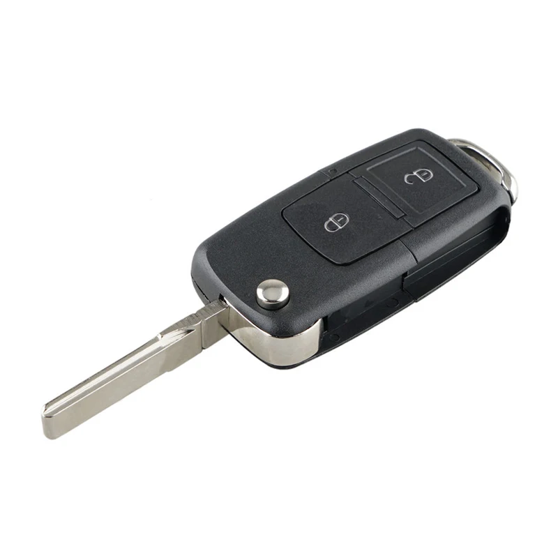 Dzanka 2 Buttons Remote Car Key for Golf 4 5 Passat b5 b6 pole Touran 434 MHz ID48 Chip 1J0 959 753 AG&amp Transponder Chip&amp Uncut |