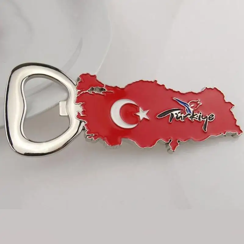 Fashion Zinc Alloy Beer Bottle Opener Travel Souvenir Gift Turkey S3 | Дом и сад