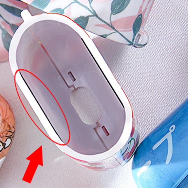 Нашивки милых динозавров Противоударная твердая оболочка для Apple Airpods 1 2 Беспроводная bluetooth-гарнитура Защитная крышка Чехлы для Airpods 2