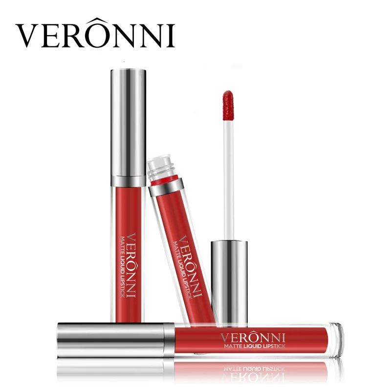 Сексуальная матовая коричневая Красная губная помада для женщин цвета губ тату