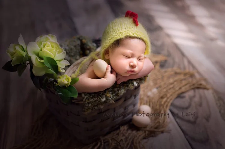 Льняное плетение ребенка для фотосессии одеяла, новорожденный реквизит для фотосессии корзина Stuffer Baby Studio фото фон младенческой фотографии реквизит