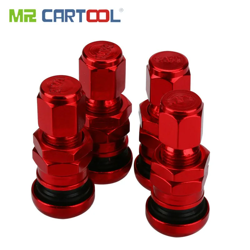 4 шт. набор болтов алюминиевый бескамерный автомобильный вентиль шины колеса