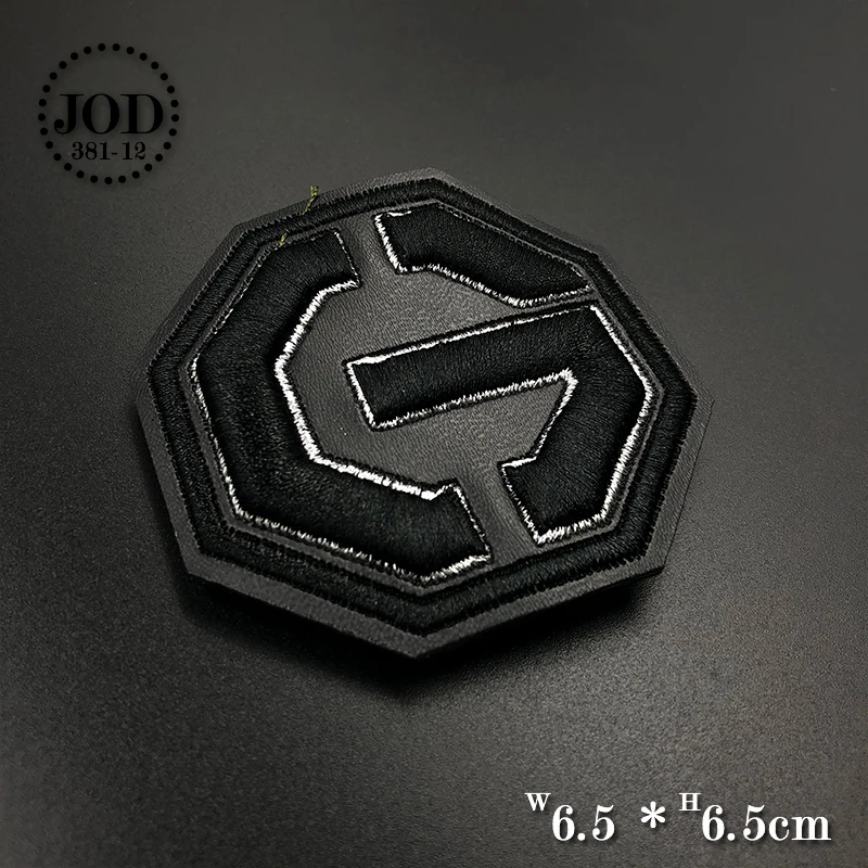 3D кожа череп черный шитье, вышивка патчи для Костюмы Байкер декоративные одежды патч аппликация пришить аппликации JODc наклейки на одежду нашивки патчи для одежды апликация нашивка - Цвет: 12