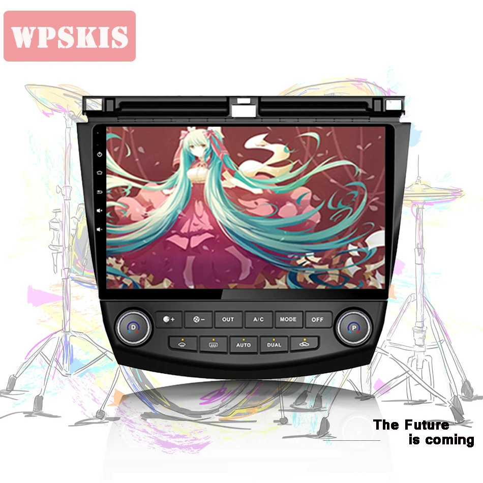 64G + 4G Android 10 0 автомобильный dvd gps плеер для honda Honda Accord 7 2003-2007 с радио навигационная