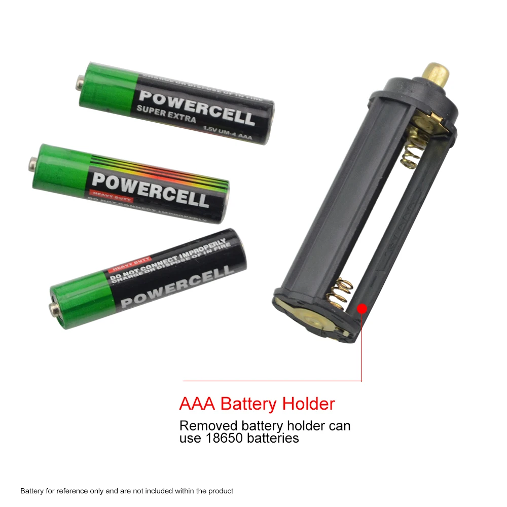 Высокий люмен XML-T6 светодиодный фонарик IP65 Водонепроницаемый 18650 AAA батарея для