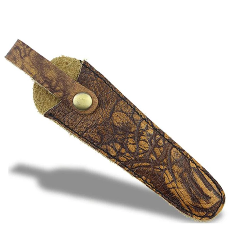 Профессиональный Чехол для парикмахерских ножниц из воловьей кожи чехол кобура