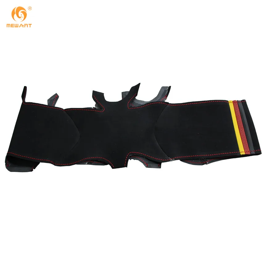 MEWANT для Volkswagen Golf 5 Mk5 GTI VW Golf 5 R32 Passat R GT 2005 черная замша рулевого колеса автомобиля крышки аксессуары