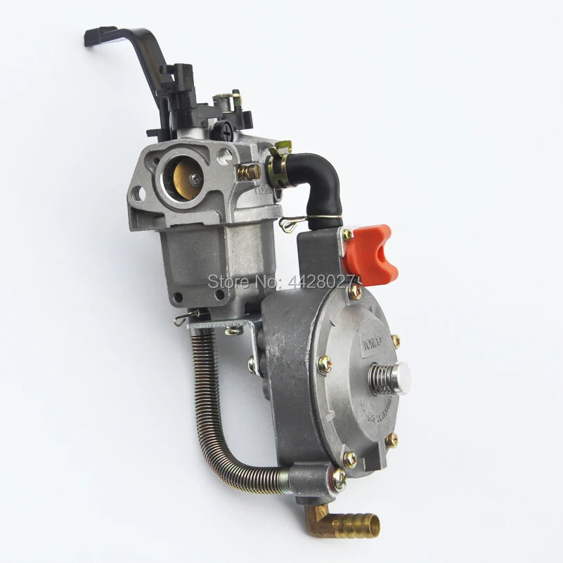 Двойное топливо LPG/NG преобразования карбюратор заменяет для Honda GX160 168F генератор 1 кВт до 6 кВт