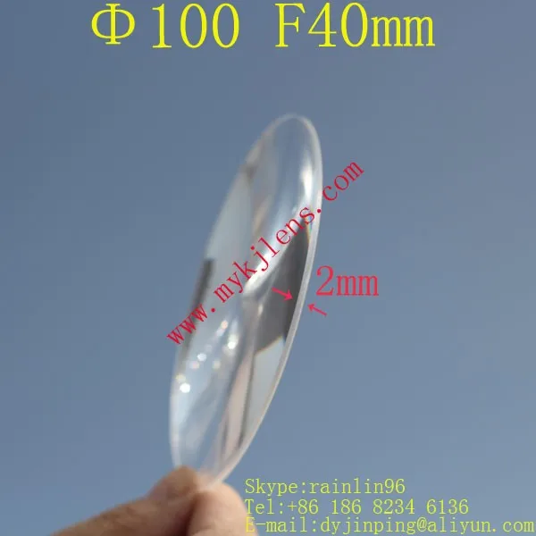 Линза Френеля DIY tv проекция солнечная плита диаметр 100 мм фокусное расстояние 40 мм Солнечный концентратор объектив