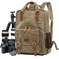 batik waterproof canvas digital slr photo backpack durable photographer padded camera bag for camera lens flash fit 15 laptop