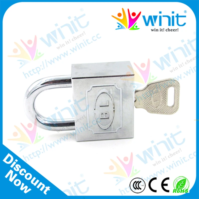 S образный крепкий замок безопасности для мини замка ключей аркадная игровая