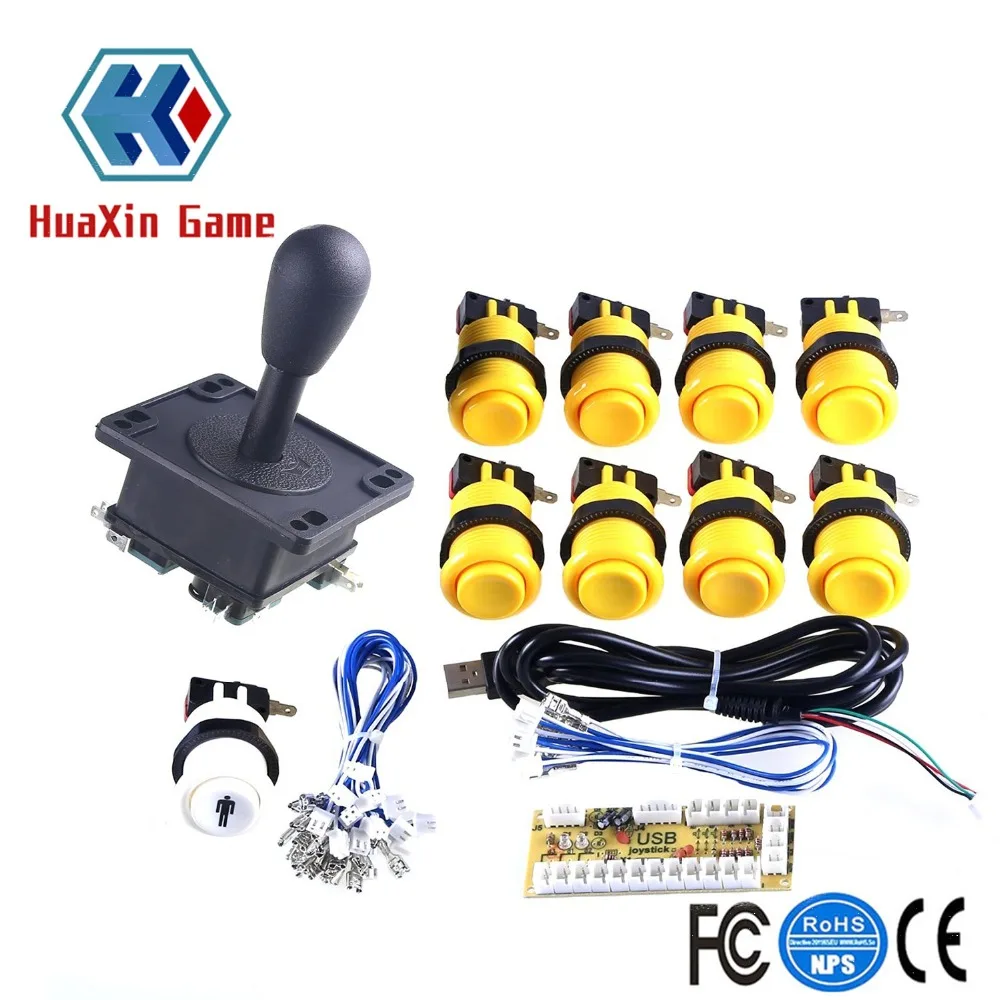 Аркада DIY части MAME USB кабинет нулевой задержки энкодер + 8 способ джойстика Happ