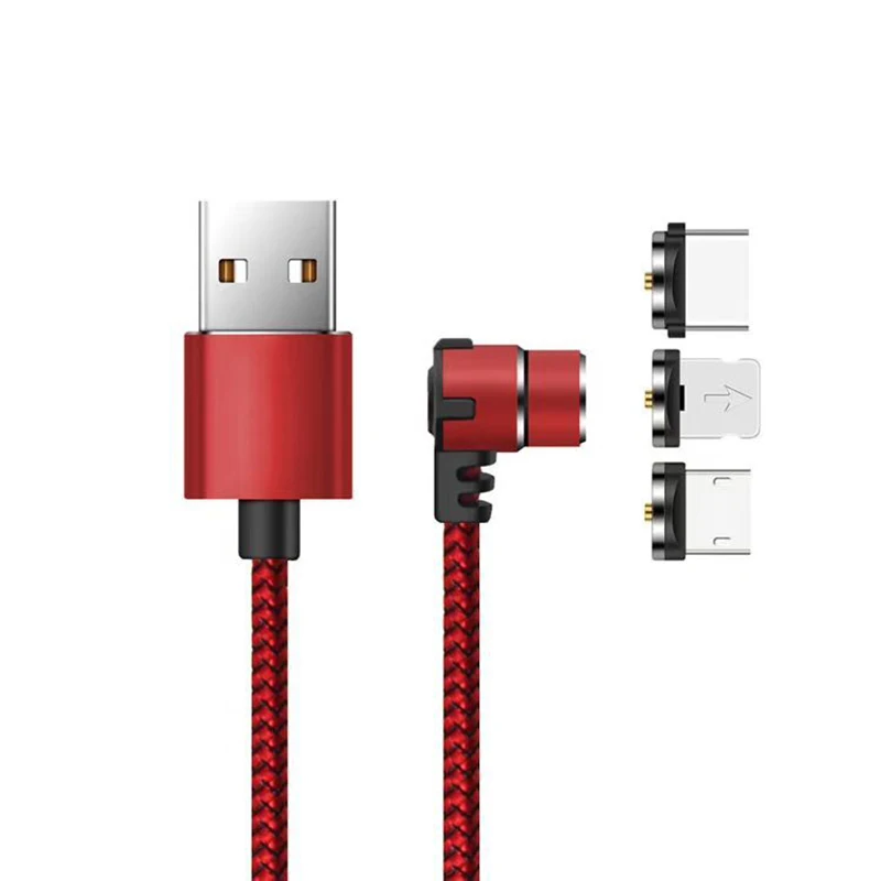 Магнитный микро USB кабель для iPhone Samsung Xiaomi Быстрая зарядка провод шнур магнит
