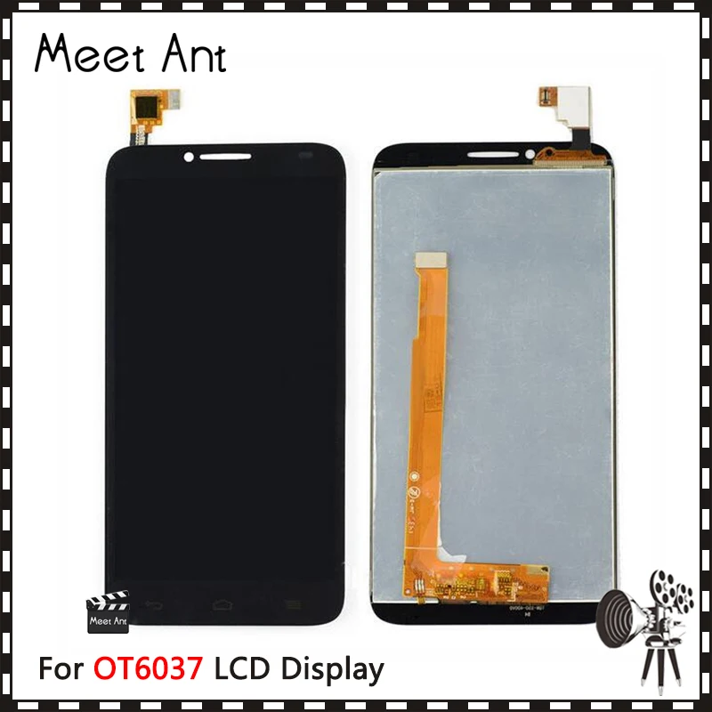 

High Quality 5.0'' For Alcatel One Touch Idol 2 OT6037 6037 6037Y LCD Display Screen With Touch Screen Digitizer Assembly