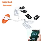 Электрошок, 8 вибраций, 15 скоростей, дистанционное управление через приложение, электро Вибраторы для секса, Массажер интимные игрушки для женщин электростимулятор.
