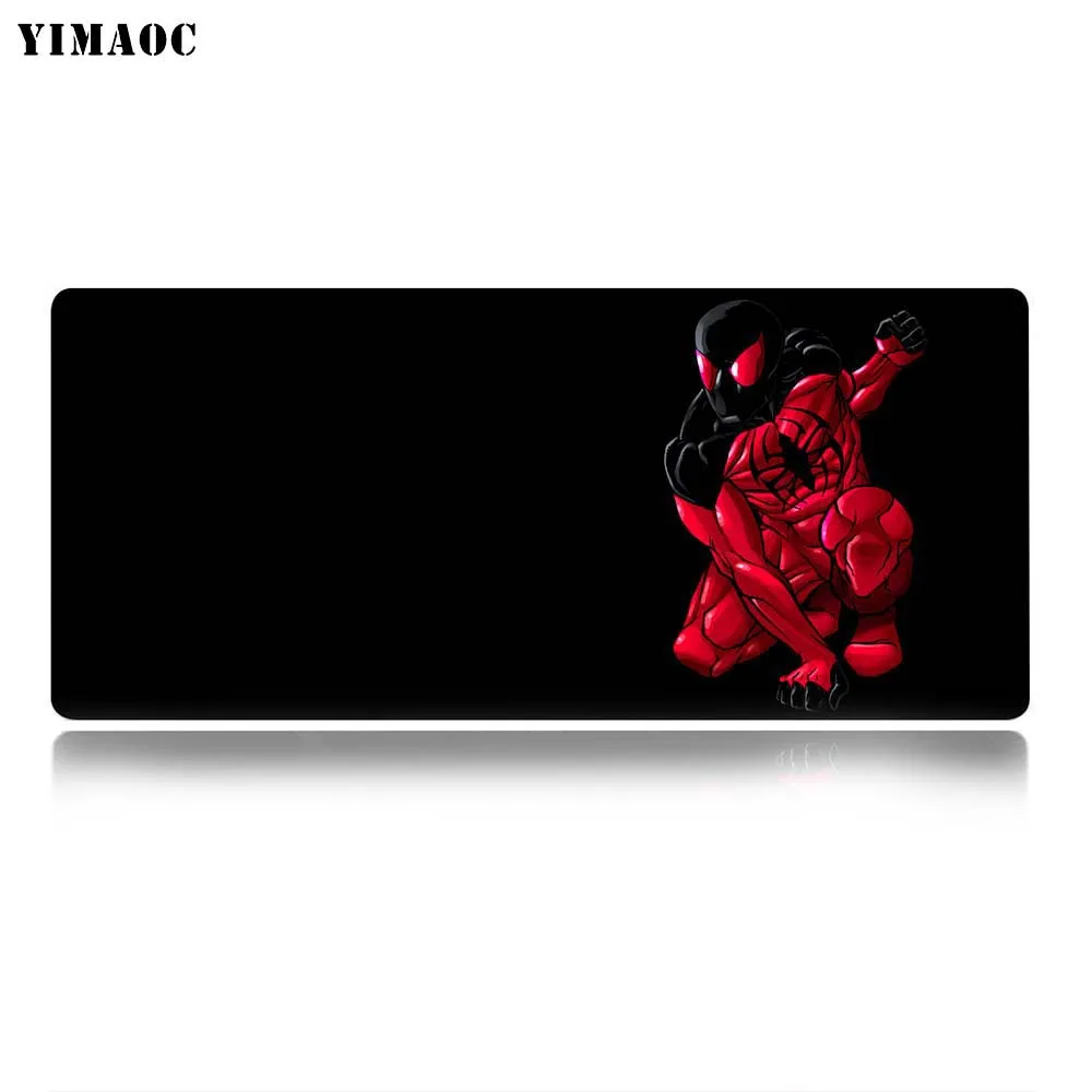 MP1 30x70cm YIMAOC Marvel Человек-Паук Коврик для мыши 30x70 см компьютерная коврик для мыши Противоскользящий натуральный резиновый игровой коврик для мыши - Цвет: MP1 30x70cm