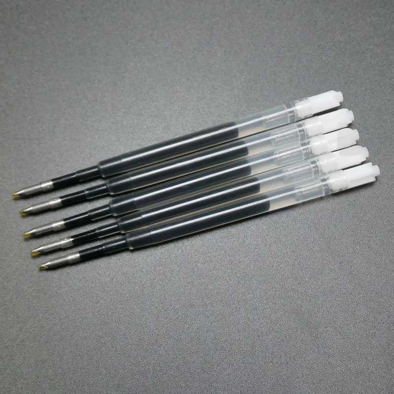 

Стержни для гелевых ручек ELESESAFE, 0,5 мм, черные/синие чернила, 5 шт.