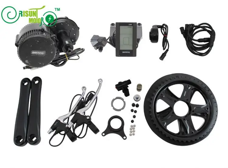Электрический велосипед 48V 350W 8FUN BAFANG BBS01 середина привода мотор-редуктор ebike с