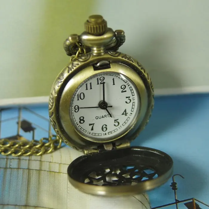 Новинка 2017 часы с ожерельем и цепочкой для мужчин женщин карманные wp030 в стиле