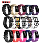 Ремешок Honecumi для Fitbit Charge 3, мягкий сменный Браслет из ТПУ для наручных часов Fitbit Charge 3, маленький большой, аксессуары для часов