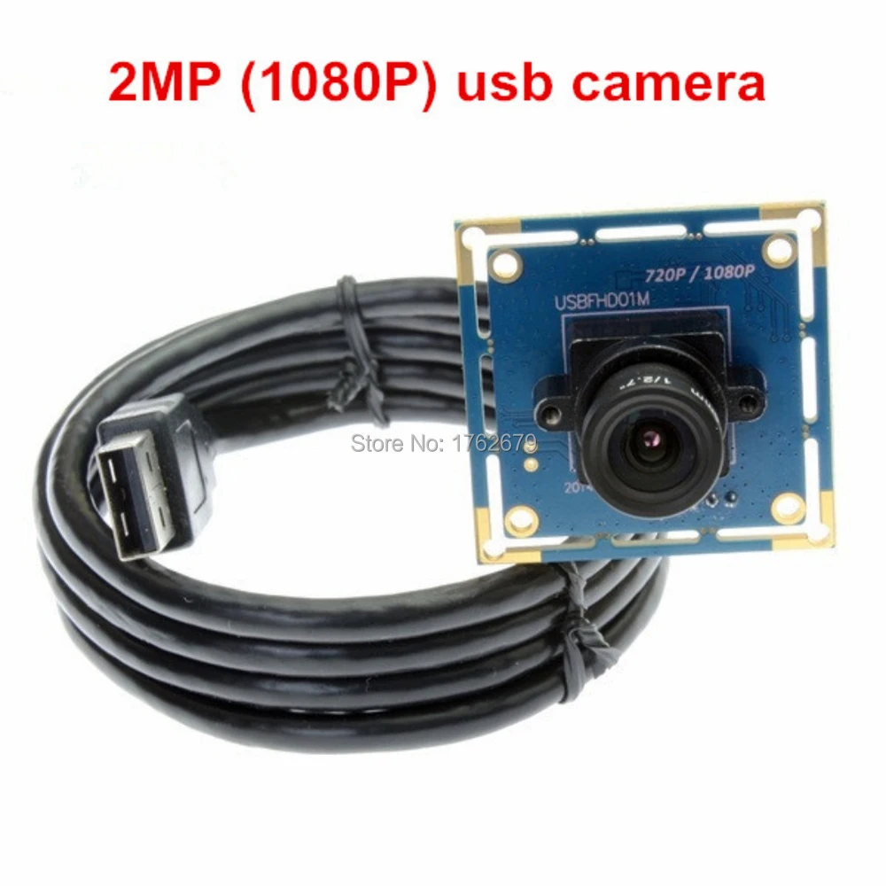 Модуль камеры CMOS OV2710 B/W full hd mini USB веб камера для ПК 2 МП MJPEG @ 120fps 640X480 8/3 6/6/8/12 мм|camera for